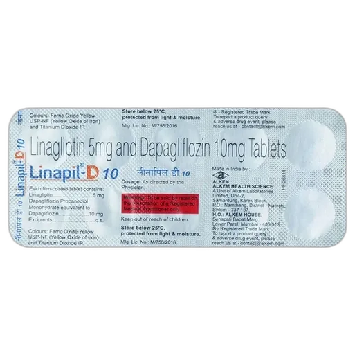 linapil d 10mg tablet 10's